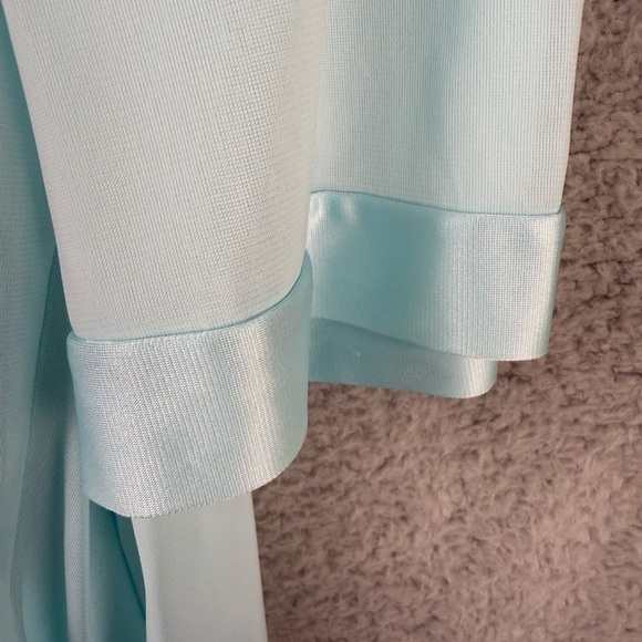 Vintage vanity fair peignoir set baby blue size medium preowned - Picture 12 of 15